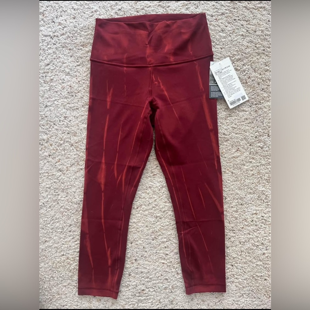 lululemon wunder train HR crop 23”